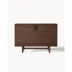 Credenza Piccola In Legno Di Quercia Con Ante Diana*Westwing Collection New