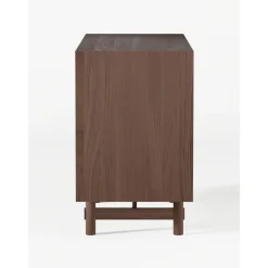 Credenza Piccola In Legno Di Quercia Con Ante Diana*Westwing Collection New