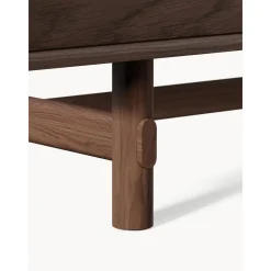 Credenza Piccola In Legno Di Quercia Con Ante Diana*Westwing Collection New