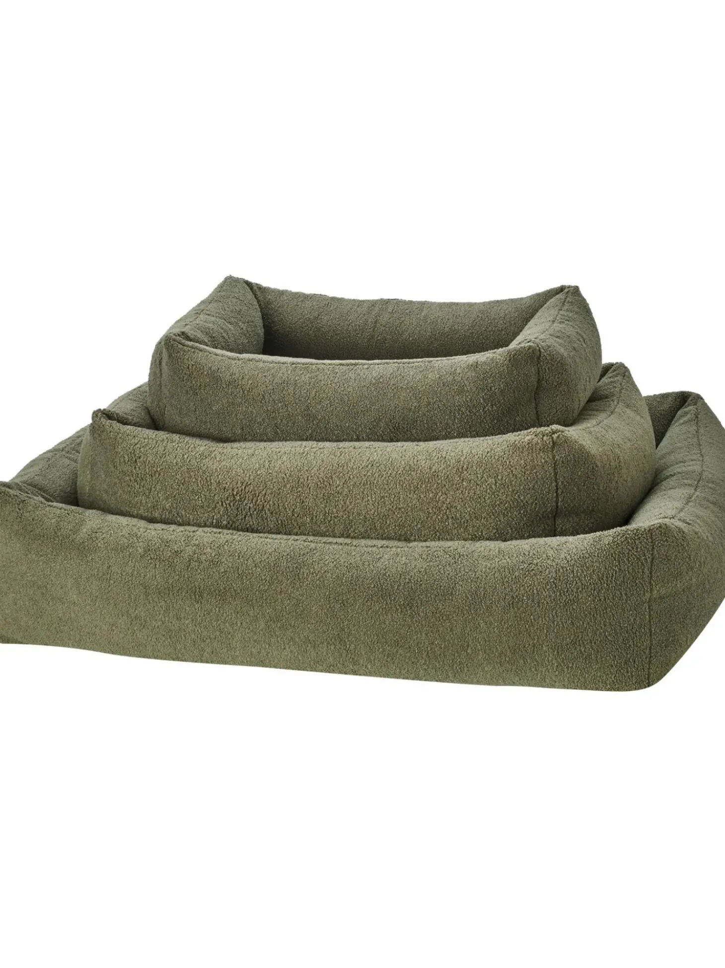 Cuccia Per Cani In Tessuto Boucle Teddy, In Diverse Misure