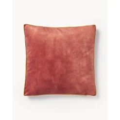 Cuscino A Forma Di Scatola In Velluto Con Bordo Laterale Tia*Westwing Collection Discount
