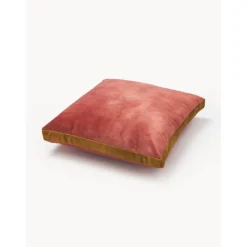 Cuscino A Forma Di Scatola In Velluto Con Bordo Laterale Tia*Westwing Collection Discount