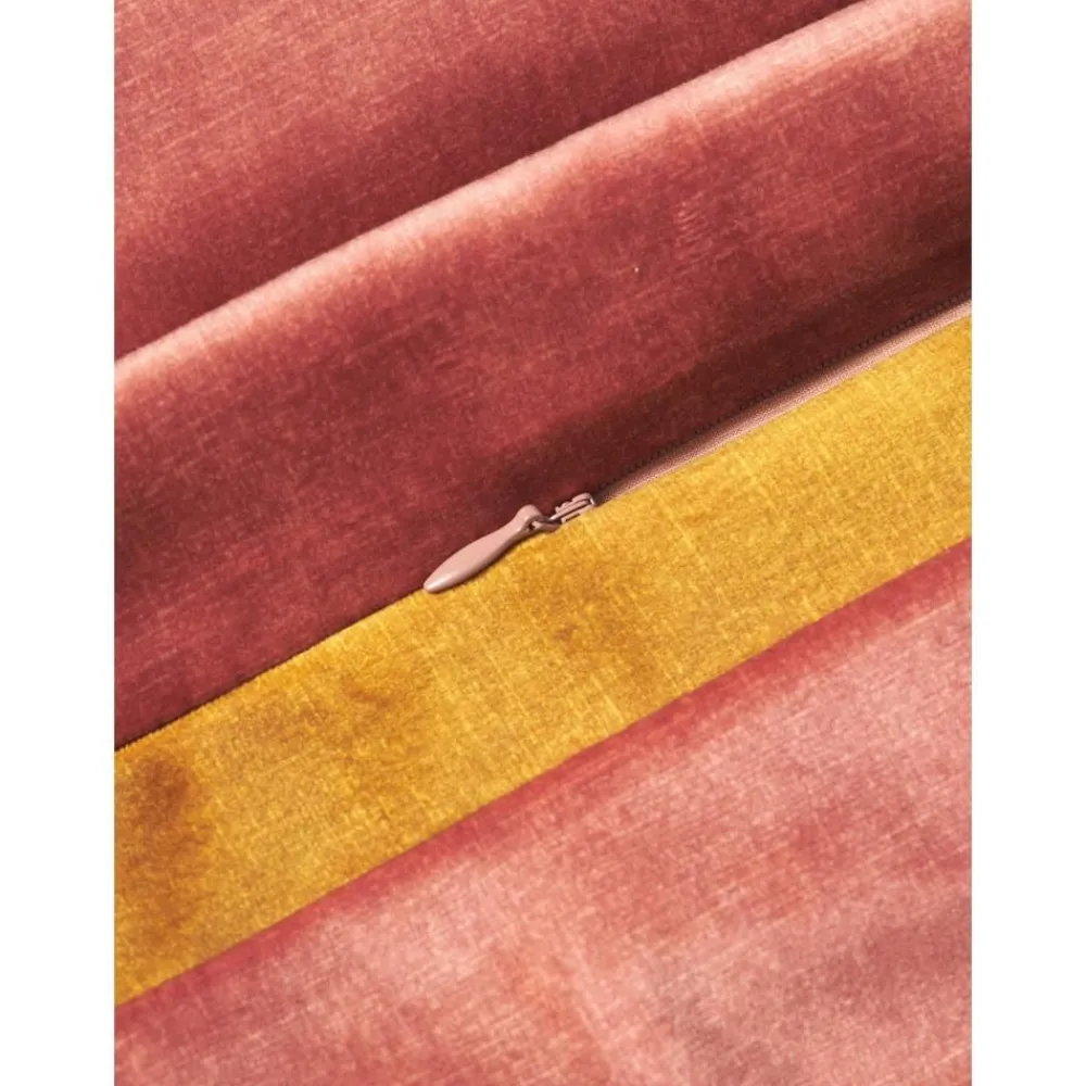 Cuscino A Forma Di Scatola In Velluto Con Bordo Laterale Tia*Westwing Collection Discount