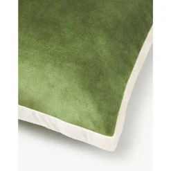 Cuscino A Forma Di Scatola In Velluto Con Bordino Tia*Westwing Collection Sale