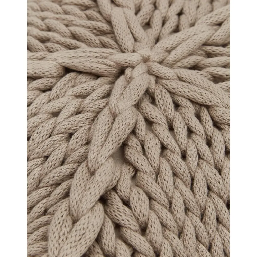 Cuscino A Maglia Grossa Color Beige Sparkle*Westwing Collection Online