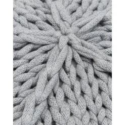 Cuscino A Maglia Grossa Color Grigio Chiaro Sparkle*Westwing Collection Online