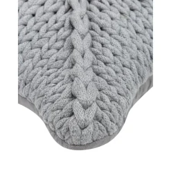 Cuscino A Maglia Grossa Color Grigio Chiaro Sparkle*Westwing Collection Online
