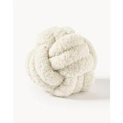 Cuscino Annodato In Tessuto Teddy Twist*Westwing Collection New