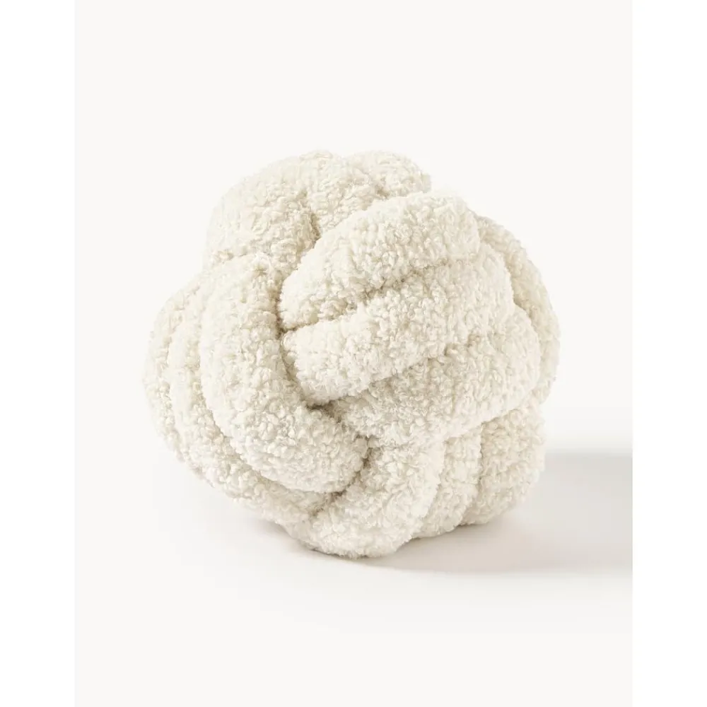 Cuscino Annodato In Tessuto Teddy Twist*Westwing Collection New