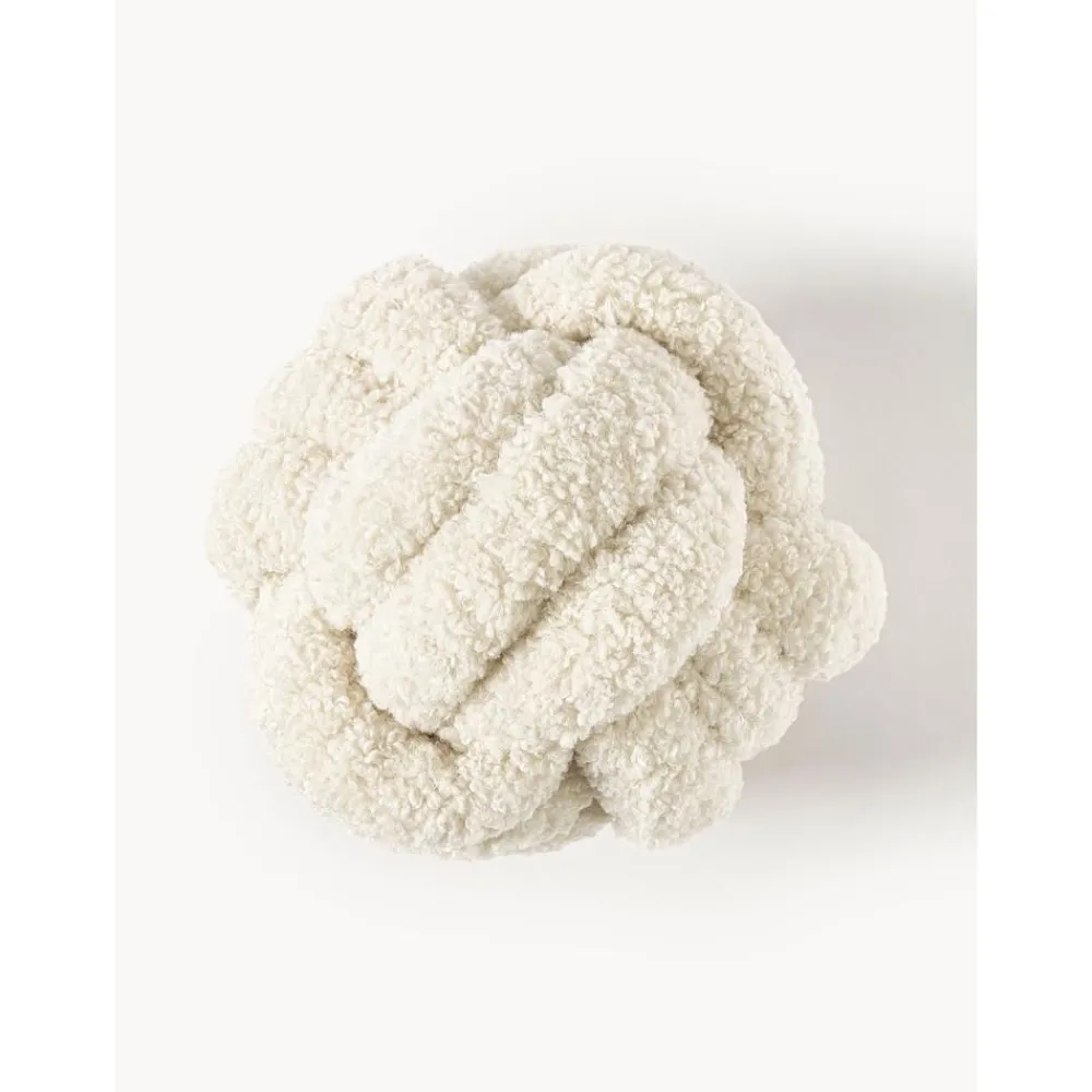 Cuscino Annodato In Tessuto Teddy Twist*Westwing Collection New