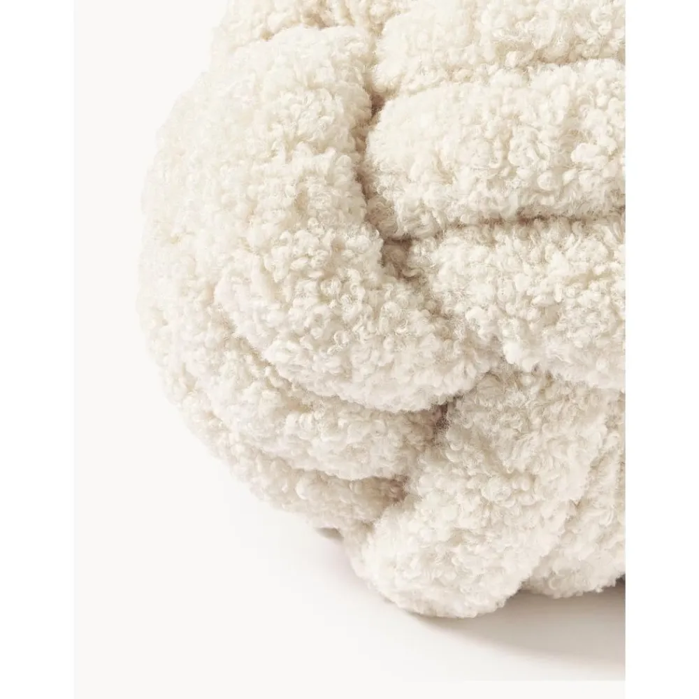 Cuscino Annodato In Tessuto Teddy Twist*Westwing Collection New