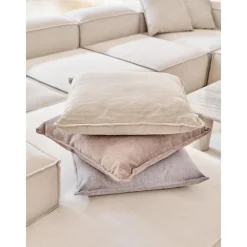 Cuscino Arredo In Velluto A Coste Lennon*Westwing Collection New