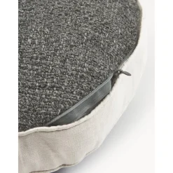 Cuscino Arredo Rotondo In Boucle Con Bordino Aya*Westwing Collection New