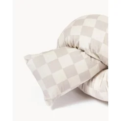 Cuscino Decorativo Imbottito In Velluto A Quadri Knot*Westwing Collection New