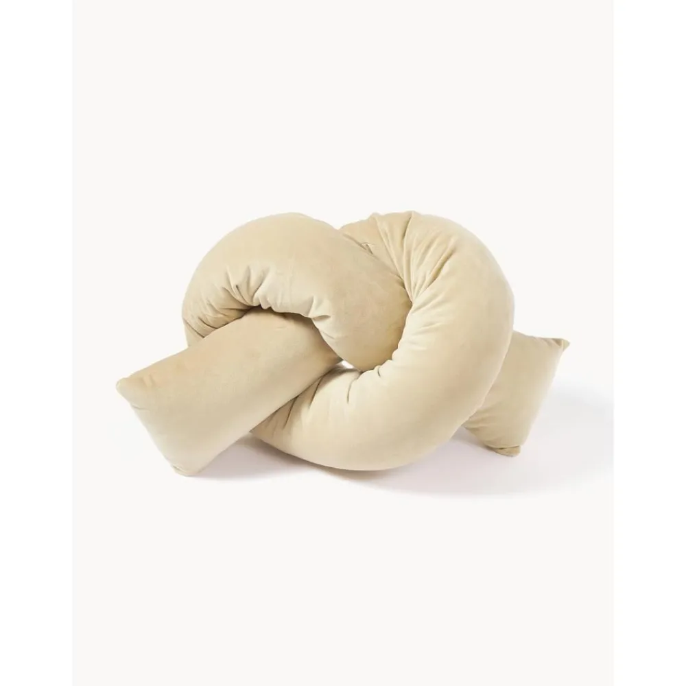 Cuscino Decorativo Imbottito In Velluto Knot*Westwing Collection Discount