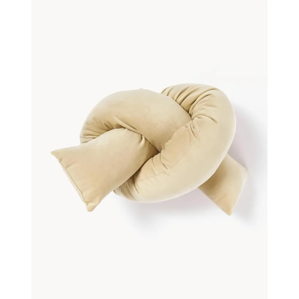 Cuscino Decorativo Imbottito In Velluto Knot*Westwing Collection Discount