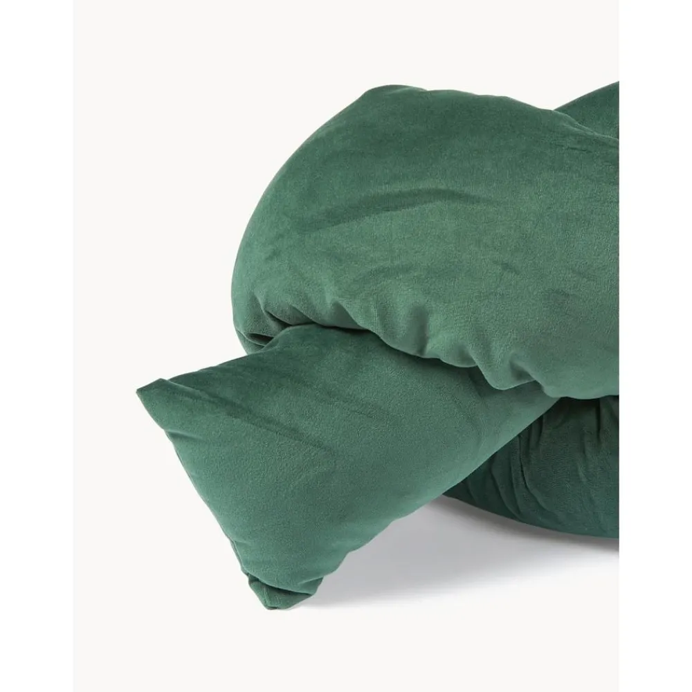 Cuscino Decorativo Imbottito In Velluto Knot*Westwing Collection Discount