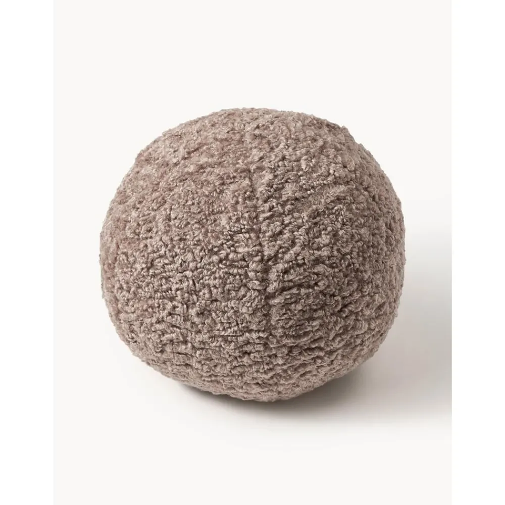 Cuscino Decorativo Rotondo In Tessuto Teddy Dotty*Westwing Collection New