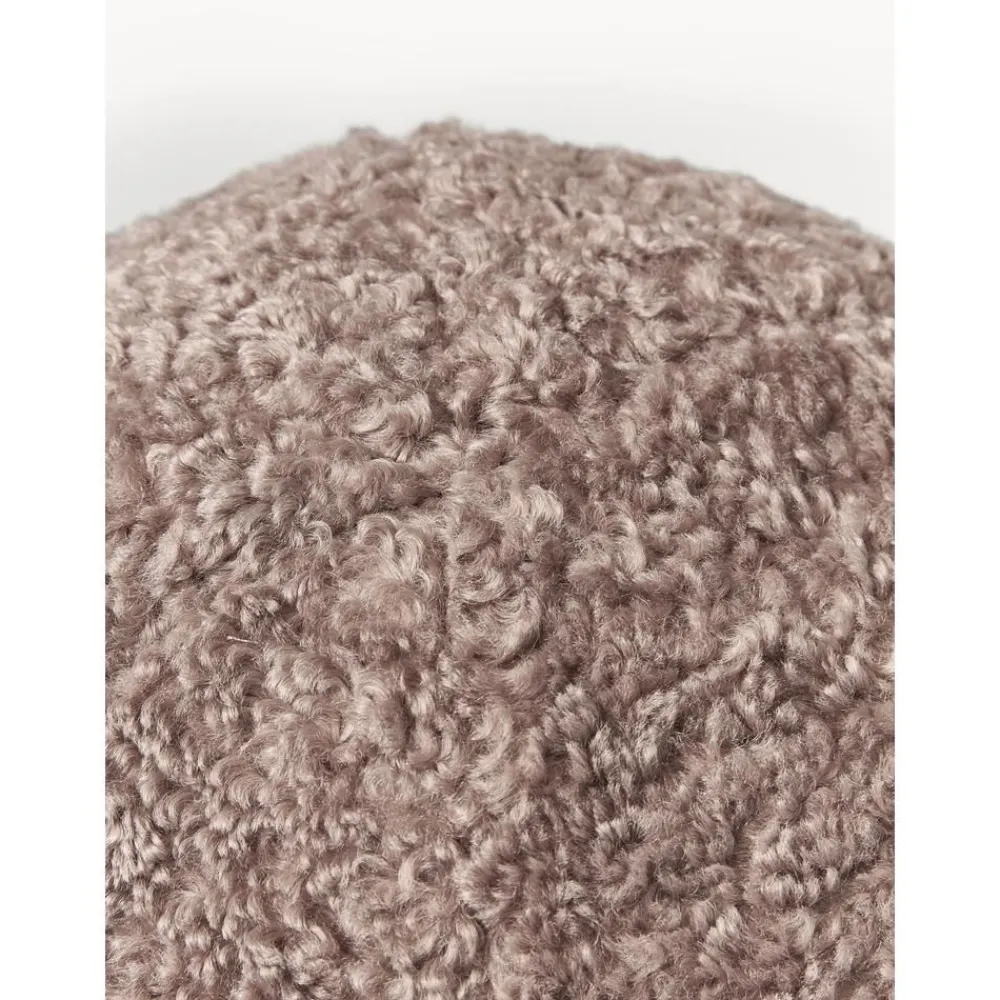 Cuscino Decorativo Rotondo In Tessuto Teddy Dotty*Westwing Collection New