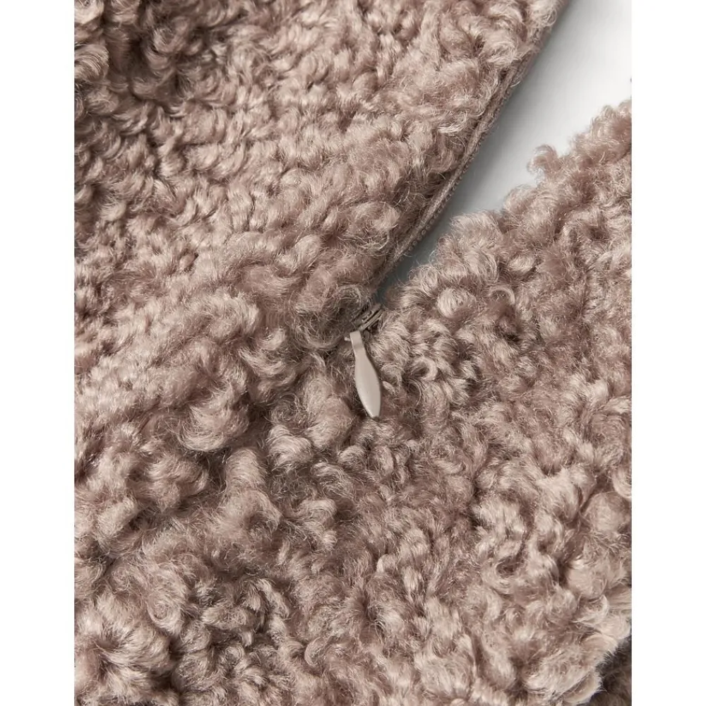 Cuscino Decorativo Rotondo In Tessuto Teddy Dotty*Westwing Collection New