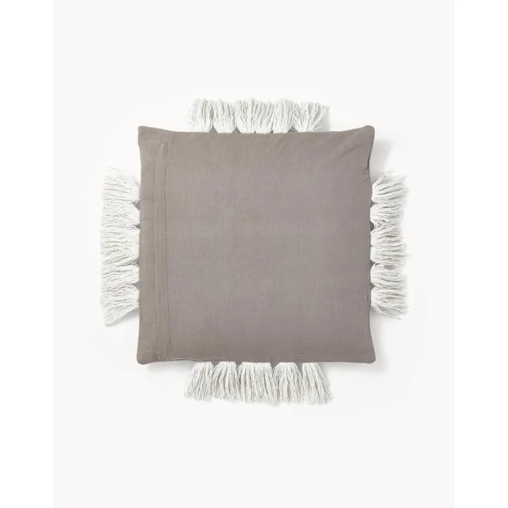 Cuscino In Cotone Con Dettagli Trapuntati Gabriel*Westwing Collection Outlet