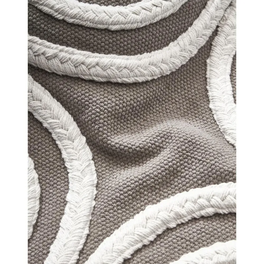 Cuscino In Cotone Con Dettagli Trapuntati Gabriel*Westwing Collection Outlet