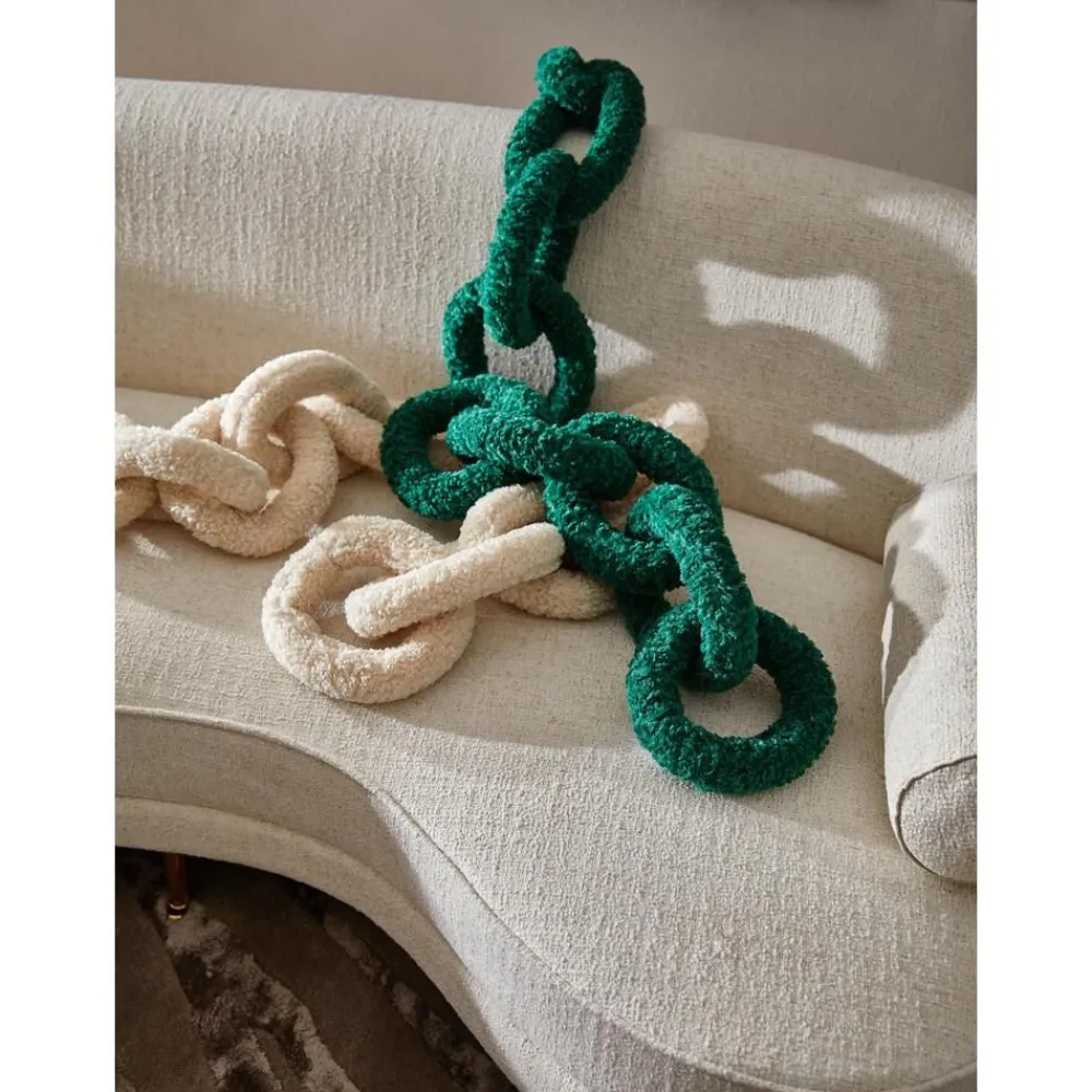 Cuscino In Teddy Chain*Westwing Collection Best