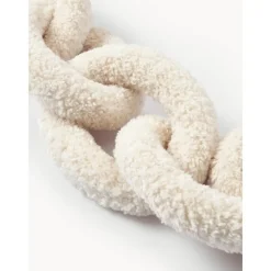 Cuscino In Teddy Chain*Westwing Collection Best