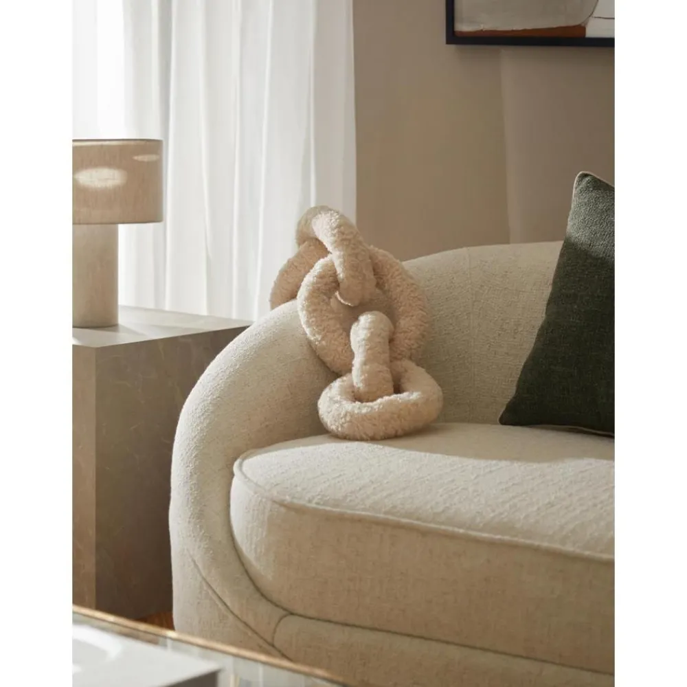 Cuscino In Teddy Chain*Westwing Collection Best