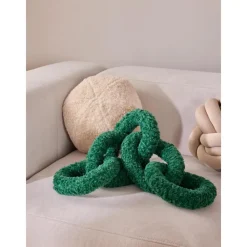 Cuscino In Teddy Chain*Westwing Collection Clearance