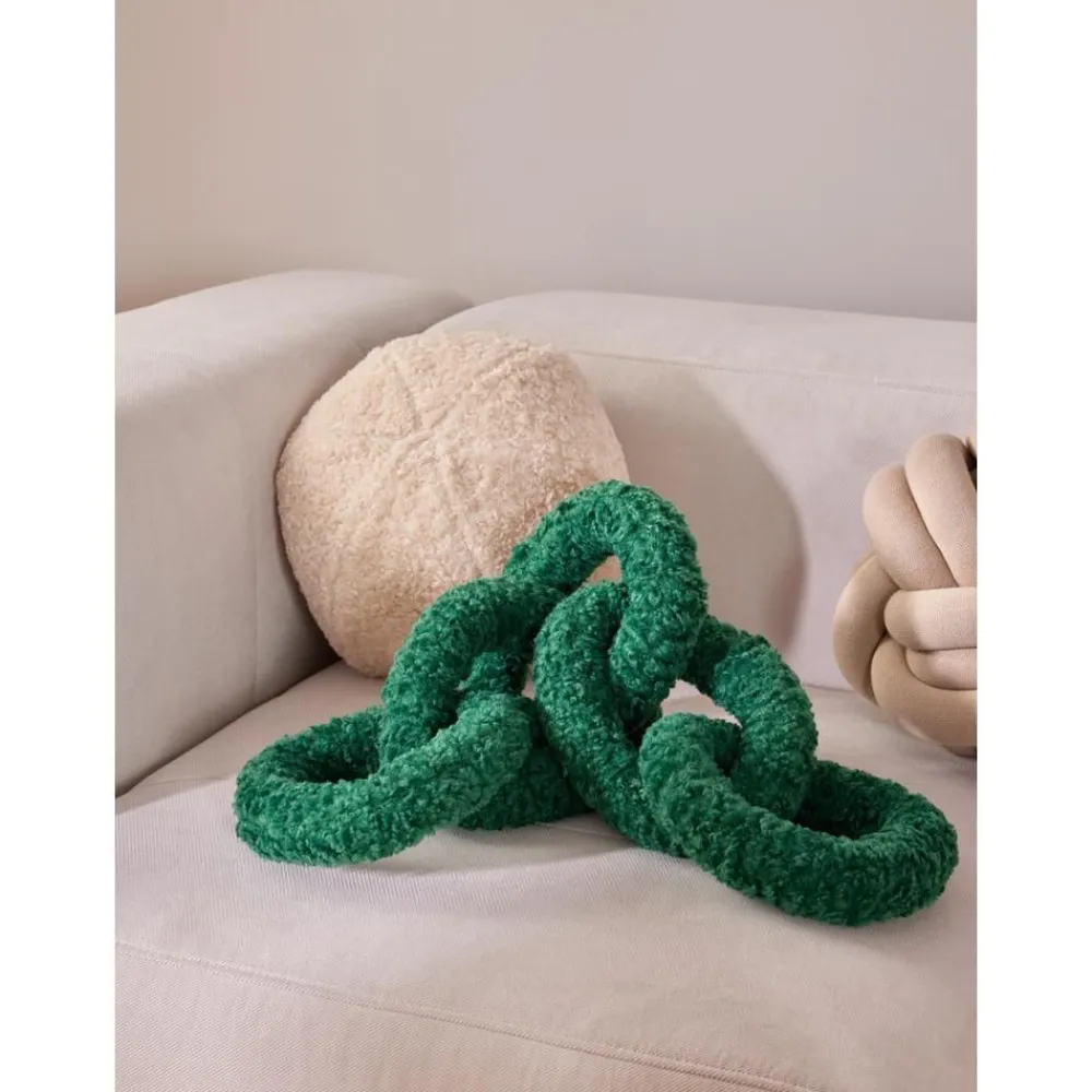 Cuscino In Teddy Chain*Westwing Collection Clearance