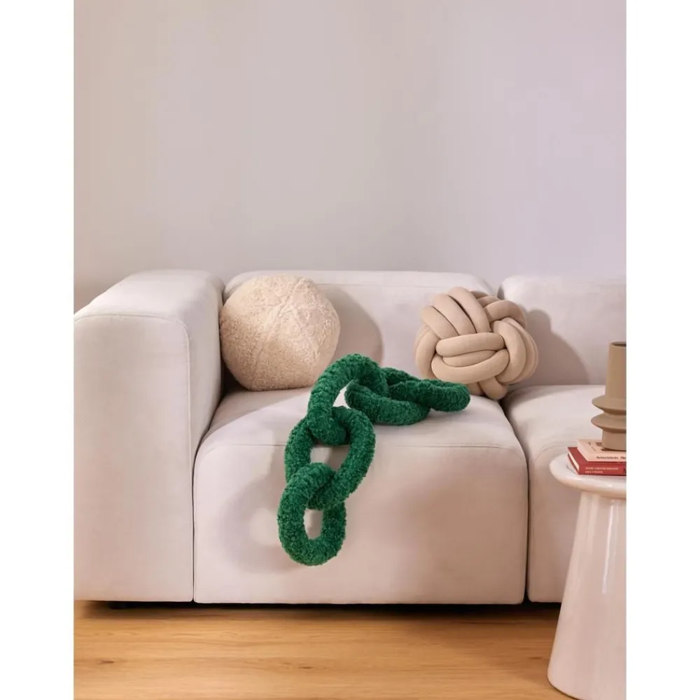 Cuscino In Teddy Chain*Westwing Collection Clearance