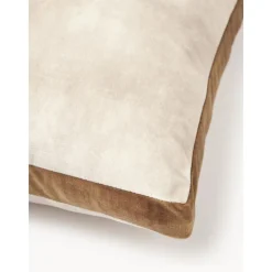 Cuscino In Velluto Con Bordino Tia*Westwing Collection Outlet
