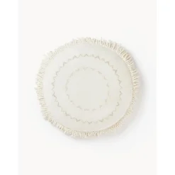 Cuscino Rotondo Con Frange Nedda*Westwing Collection Sale