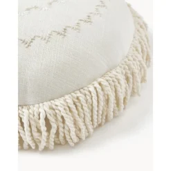 Cuscino Rotondo Con Frange Nedda*Westwing Collection Sale