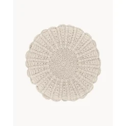 Cuscino Rotondo In Cotone All'Uncinetto Brielle*Westwing Collection Best