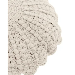 Cuscino Rotondo In Cotone All'Uncinetto Brielle*Westwing Collection Best