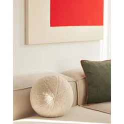 Cuscino Rotondo In Teddy Dotty*Westwing Collection Fashion