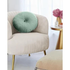 Cuscino Rotondo In Velluto Lucido Monet*Westwing Collection Best
