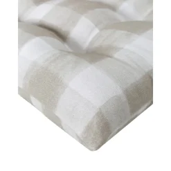 Cuscino Sedia In Cotone A Quadretti Milene*Westwing Collection Hot