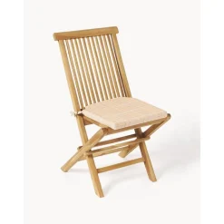 Cuscino Sedia In Cotone A Quadri Con Ricamo Orla*Westwing Collection New