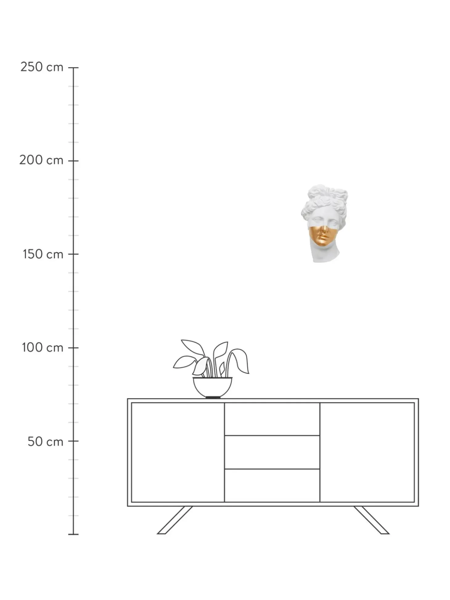 Decorazione Da Parete Fatta A Mano Con Funzione Ciotola Apollo