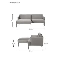 Divanetto Angolare In Velluto Fluente*Westwing Collection Online