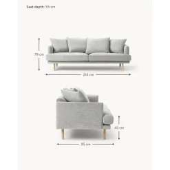 Divano 3 Posti Adrian*Westwing Collection Fashion