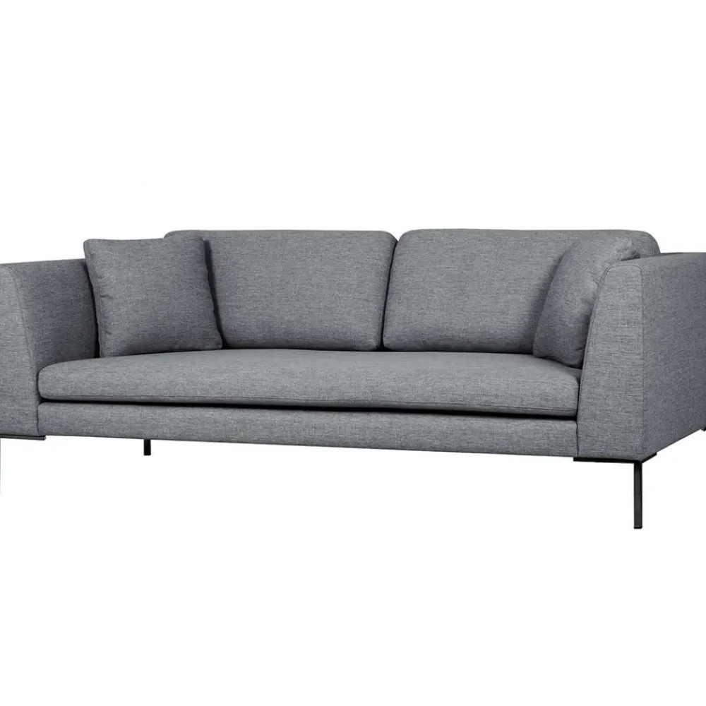 Divano 3 Posti Con Piedini In Metallo Emma*Westwing Collection Fashion