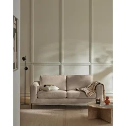 Divano 3 Posti Con Piedini In Metallo Cucita*Westwing Collection Sale