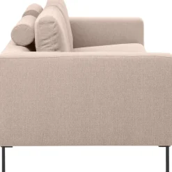 Divano 3 Posti Con Piedini In Metallo Cucita*Westwing Collection Sale