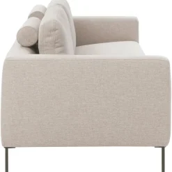 Divano 3 Posti Con Piedini In Metallo Cucita*Westwing Collection New