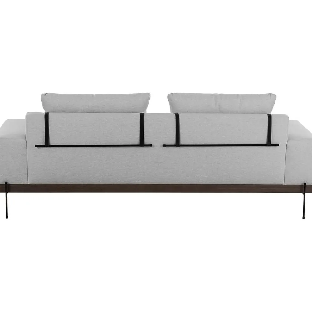 Divano 3 Posti Con Piedini In Metallo Brooks*Westwing Collection Outlet