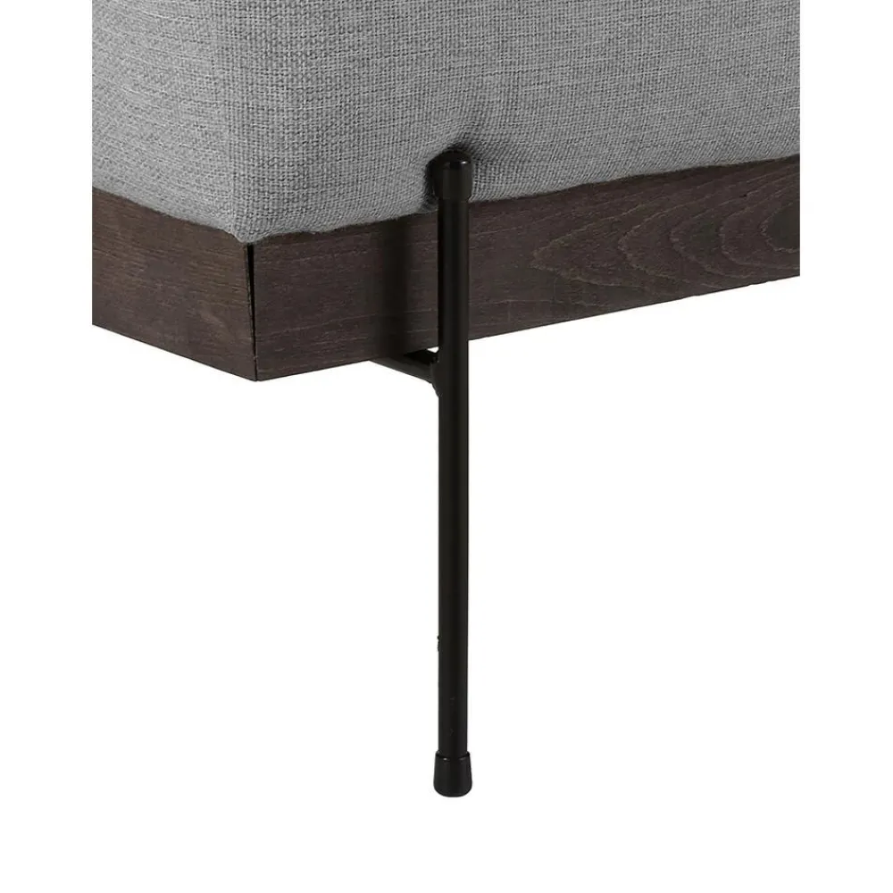 Divano 3 Posti Con Piedini In Metallo Brooks*Westwing Collection Outlet